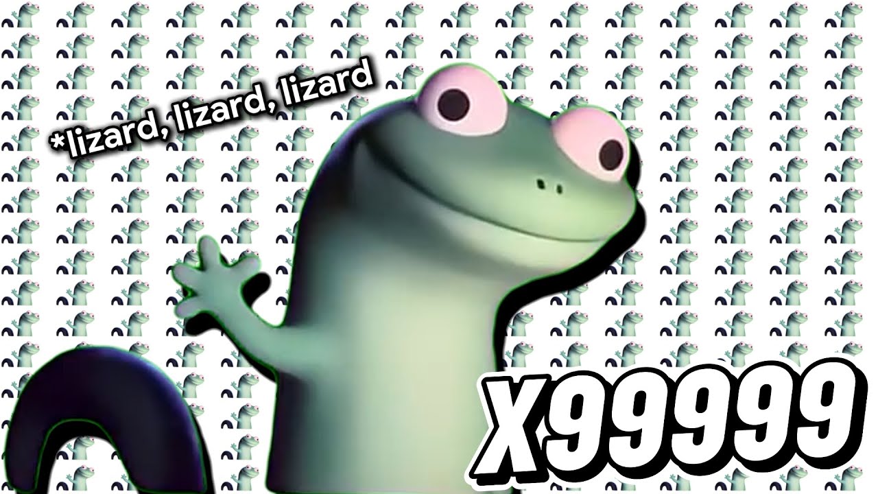 Lizard Button Meme x999999