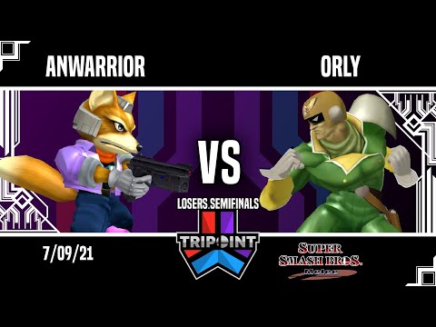 Tripoint Smash 104 - Losers Semifinals - Anwarrior(Fox) Vs. ORLY(Captain Falcon)