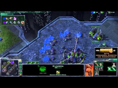 SC2 Dimaga vs Demuslim Game 1 ZvT Starcraft 2 GamePlay
