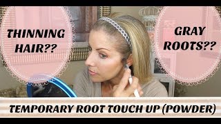 Camouflage Thinning Hair & Gray Roots - Temporary Root Touch Up Powder