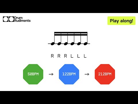 Triple Stroke Roll | Learn the 40 Essential Drum Rudiments