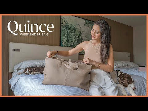Quince's 意大利真皮三層隔間旅行包評測 (Quince's Italian Leather Triple Compartment Weekender Bag Review)