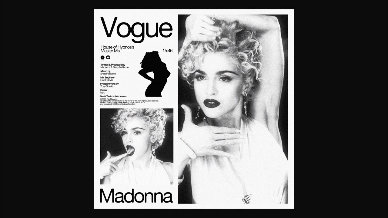Madonna - Vogue (House of Hypnosis Master Mix)
