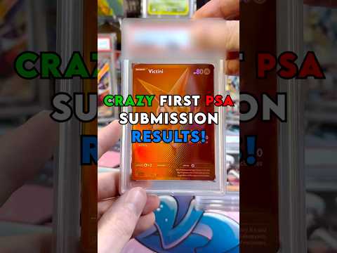 I Graded a Red Victini BWR with PSA! #pokemoncards #pokemon #gradedcards