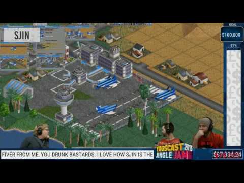 Yogscast Jingle Jam 2015 Highlight - 3 Pissed Idiots (Open TTD Day 1)