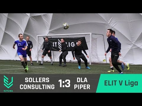 SOLLERS CONSULTING 1:3 DLA Piper - ELIT V Liga [ZIMA 2018]