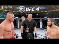 UFC 4 - Brock Lesnar vs. Khabib Nurmagomedov | PS5™ [4K60]