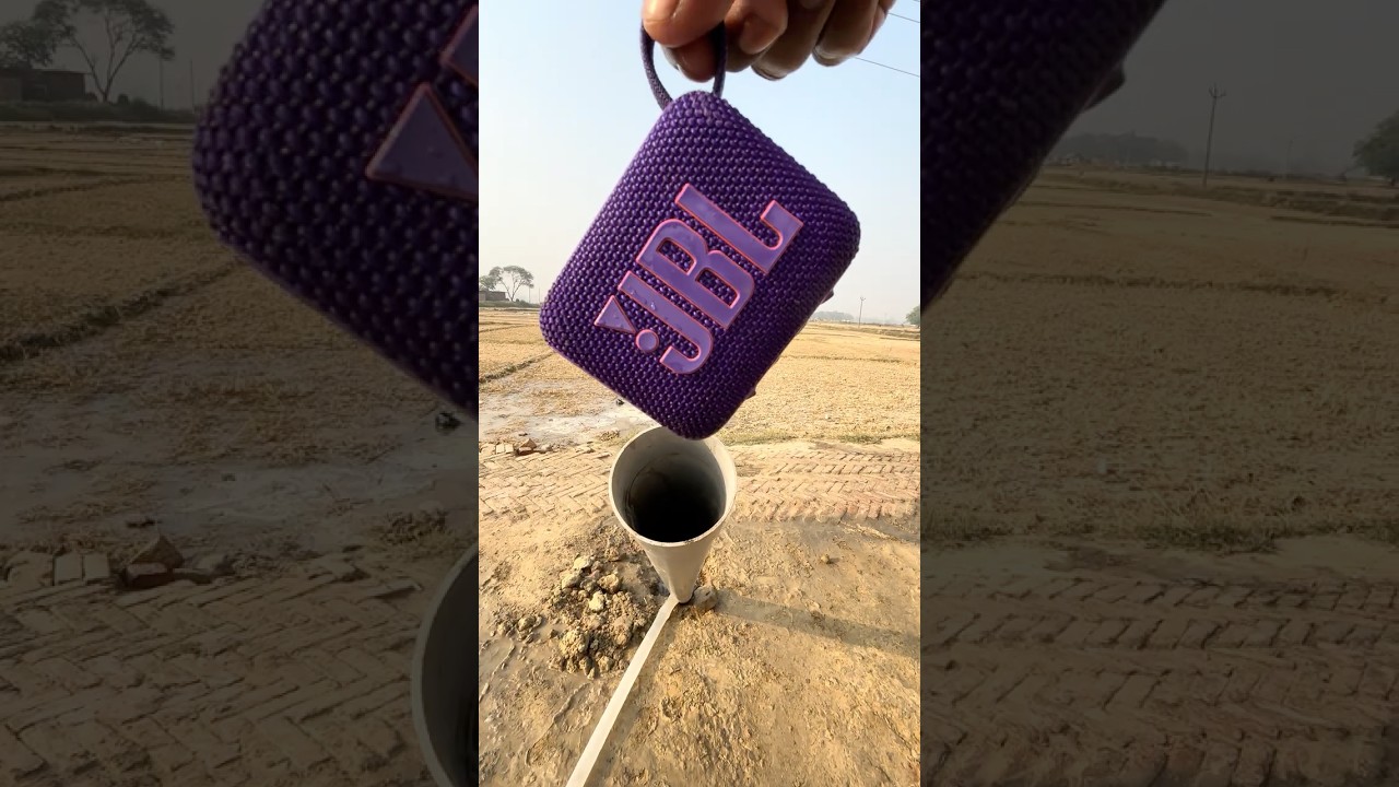 Jbl go4 purple pvc pipe water test