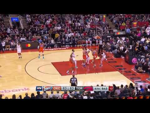 Raptors Chris Boucher with the CRAZY Alley Oop Dunk 😱😱😱