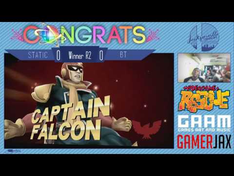 Jax Smash Weekly 2/2 - Static(Ness) Vs BT(Cpt.Falcon) - Wii U Winners R2