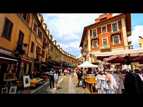Discovering Italy’s Oldest Antiques Market 🇮🇹 | Gran Balôn, Turin in 4K