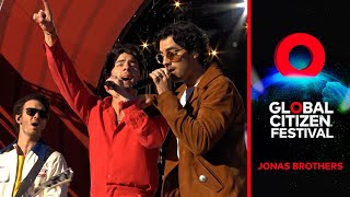 Jonas Brothers - Burnin&#39; Up (Global Citizen Festival 2022) Live in NYC