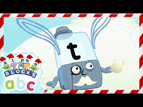 アルファブロック - 魔法のようなクリスマスの瞬間!| フォニックス｜フォニックス｜読み方を学ぶ (Alphablocks - Magic #Christmas Moments! | Phonics | Learn to Read)