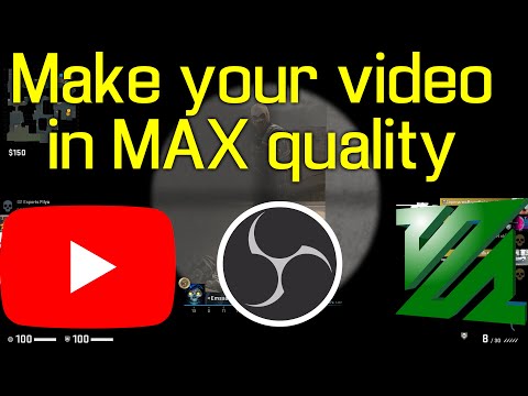 Your video in the BEST quality on Youtube! How to do it?! (4k, VP9, NVIDIA, OBS, FFmpeg, upscaling)