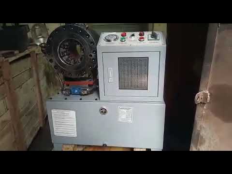 High speed hydraulic hose crimping Machine