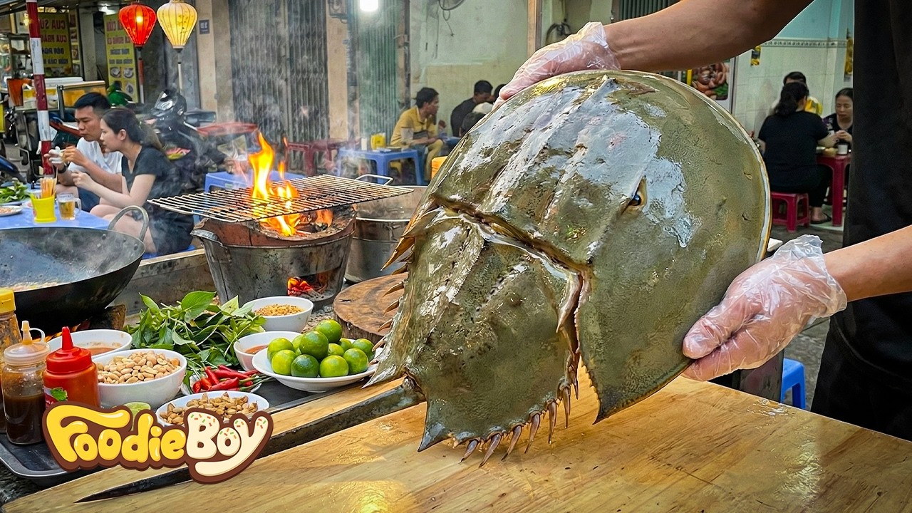 Thailand Seafood Dishes You Rarely See | Horseshoe Crab & Mantis Shrimp