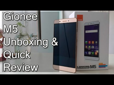 Gionee M5 Unboxing And Hands On Review