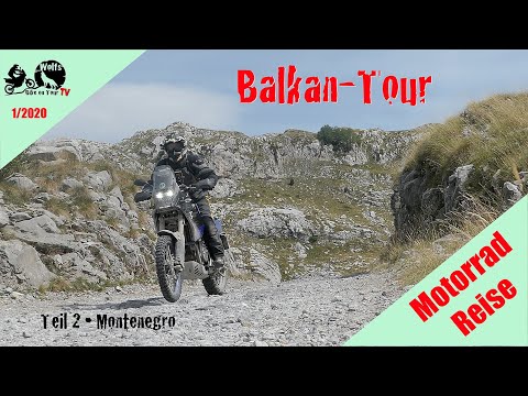 Balkan-Tour mit der Yamaha Tenere 700 | Teil 2 | Montenegro