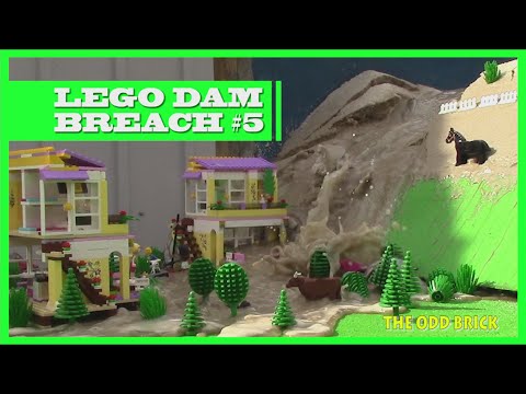 LEGO Dam Breach #5 - Stephanie's Beach House