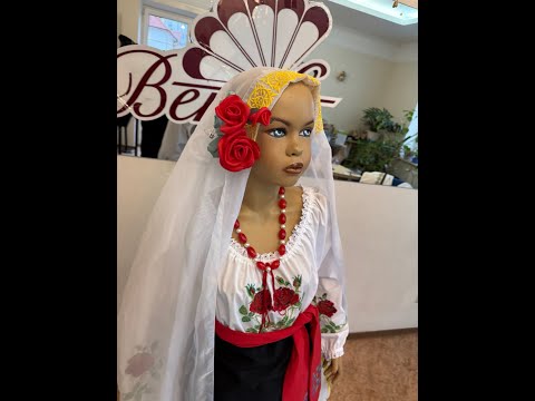 Молдавская национальная блуза J 0348(4806) - video 6