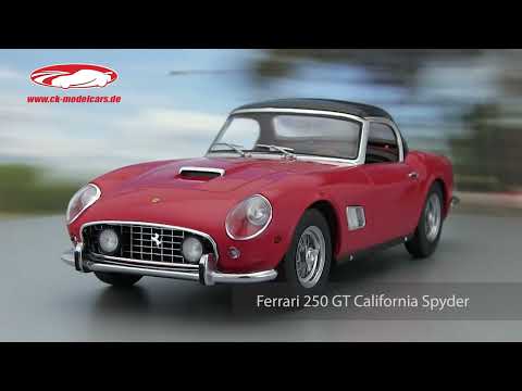 KK-Scale 1:18 Ferrari 250 GT California Spyder year 1960 red