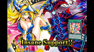 DARK MAGICIAN DECK AND DUELS POST TACTICAL TRY PACK CUSTOM SUPPORT !!