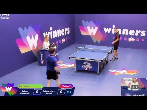 WINners CUP table 2  06.09  Syksa Aleksandr - Aristarkhov Sergei  20:30