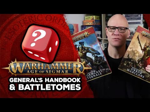 Warhammer Age of Sigmar: General's Handbook and New Battletomes