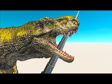 GIANT SPIKE Pierces All Units ► Animal Revolt Battle Simulator