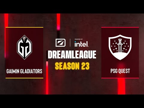 Dota2 - Gaimin Gladiators vs PSG Quest - DreamLeague Season 23 - Group A