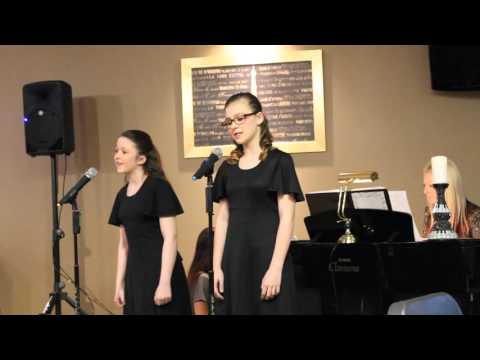 Richards Middle School Cabaret, duet Emily Fouchey & Shelby Reece