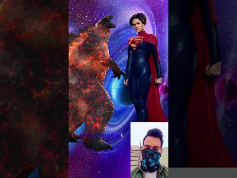 Burning Godzilla Vs Thor & Superman Vs Marvel and DC #shorts #marvel #avengers #dc #trending #godzil