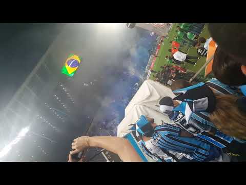 Grêmio x Lanús Recepção/ Hino Nacional