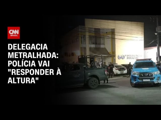 Delegacia metralhada: Polícia vai "responder à altura" | AGORA CNN