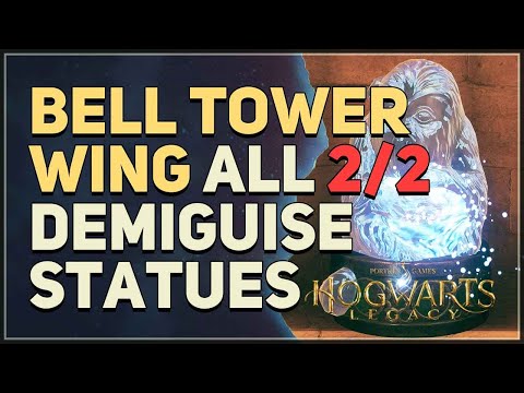 All The Bell Tower Wing Demiguise Statues Hogwarts Legacy
