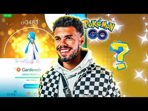 GARDEVOIR SHINY LUCKY LEVEL 50 & CHOCAMOS UM NOVO SHINY | Cris |