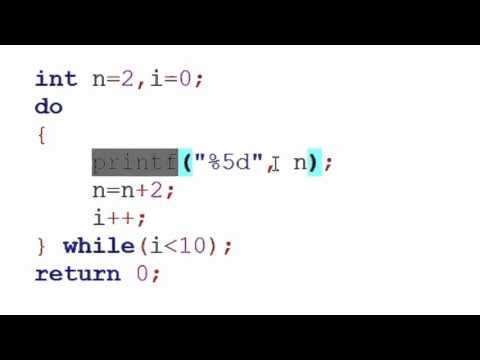First Ten Even Natrual Numbers