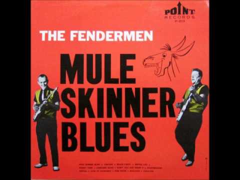 The Fendermen -  Mule Skinner Blues album, Side Two on 1960 Point Mono LP.