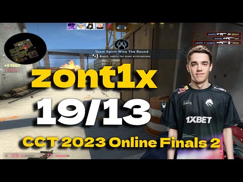 CSGO POV Spirit zont1x (19/13) vs Virtus.pro (VERTIGO) @ CCT 2023 Online Finals 2