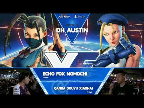 SFV: FOX Momochi  vs Qanba Douyu Xiaohai - Dreamhack Austin 2017 Pools - CPT 2017