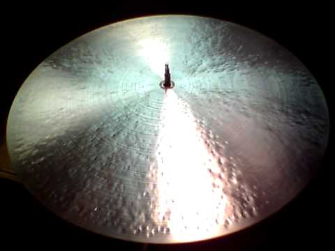 22 Kontro Flat Ride, 2134g   Handcrafted cymbals by Craig Lauritsen