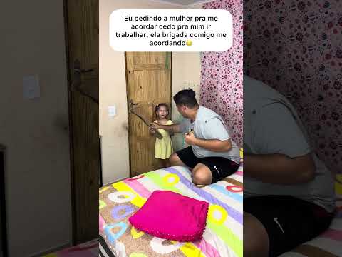 Ela me acordando pra mim ir trabalhar😂 #funy