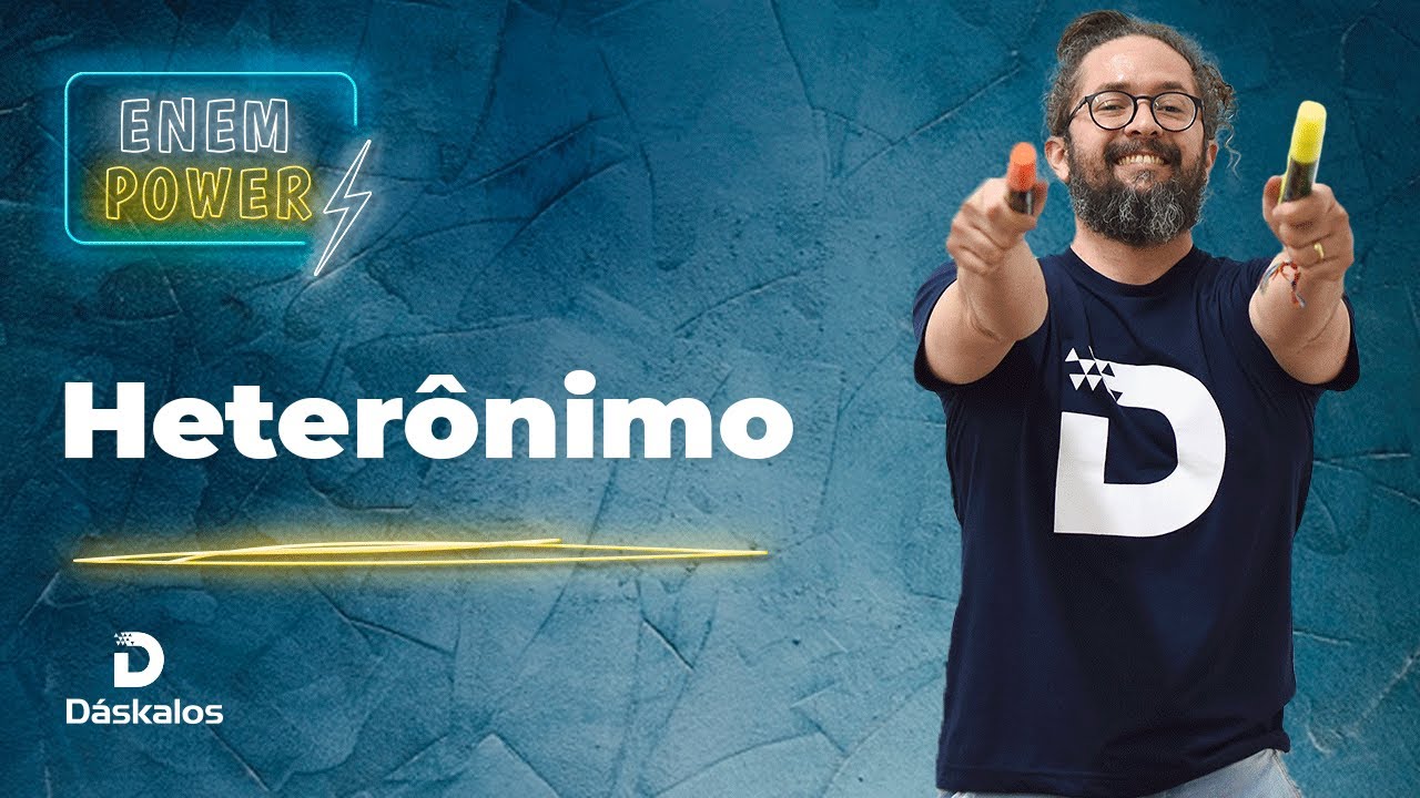 HETERÔNIMO: O QUE É? - LITERATURA | ENEM POWER
