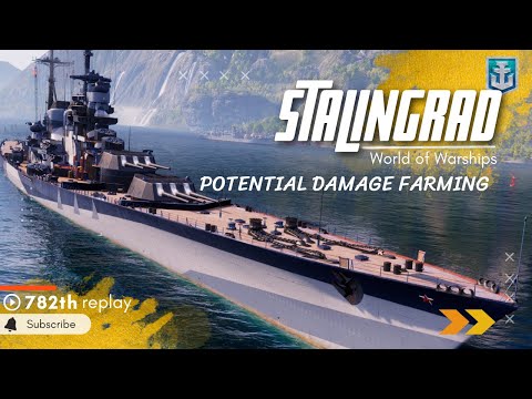 Cruiser STALINGRAD / WoWs / World of Warships #wows #worldofwarships #gaming