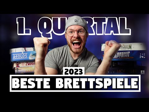 Die besten Brettspiele 2023 🏆 Meine Top Spiele in Quartal 1