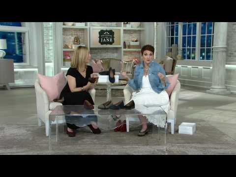 Clarks Artisan Nubuck Leather Slip-On Shoes - Daelyn Hill on QVC