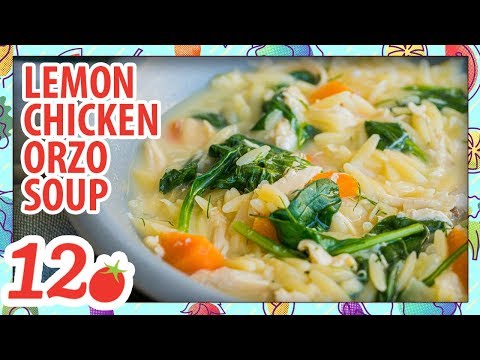 How To Make: Lemon Chicken Orzo Soup