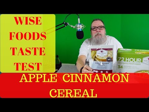 WISE FOODS Taste Test Apple Cinnamon Cereal