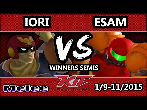 KiT 15 - CT | Esam (Samus) Vs. Iori (Captain Falcon, Peach) SSBM WS - Super Smash Bros. Melee