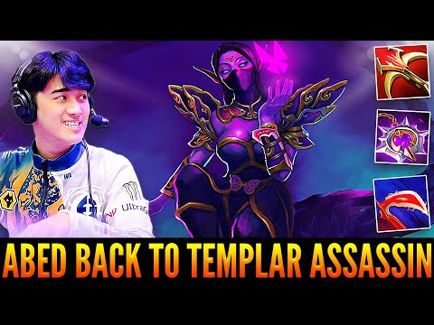 👉 ABED Is Back To Templar Assassin - Easy Countered Whole Enemy Team - Dota 2 Highlights